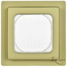 Изображения товара FLITE Рамка 1-местная IP55 Рпро-1-55-ФлО оливковый | FI-M10-32-55-K26 | IEK