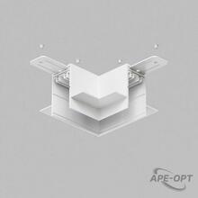 Изображения товара Угол потолок-потолок встраиваемый под ГКЛ SMART, белый TR2112-WH | TR2112-WH | DENKIRS