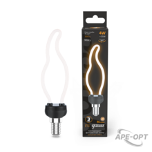 Изображения товара Лампа светодиодная LED Filament Bulbless CT35 Milky E14 4W 330lm 2700K 35*150mm 1/10/100 | 1000801104 | Gauss