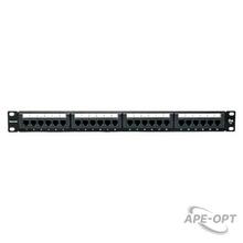 Изображения товара Патч-панель TERACOM 19'' Cat.5E 1U неэкранирован UTP 24 порта RJ-45 110 IDC с органайзером | TRC-PPNL-5EUTP-C1U24 | EKF