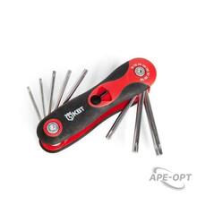 Изображения товара Набор торцевых ключей TORX НТК-Т-08 | 80958 | КВТ