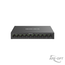 Изображения товара MS110CP - 8-портовый настольный коммутатор 10/100 Мбит/с с 2 гигабитными портами и с 8 портами PoE+
