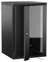 Изображения товара ITK LINEA W Шкаф 18U 600х600мм дверь стекло черный 2.0| LWR5-18U66-GF-2| ITK