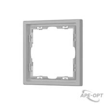 Изображения товара Рамка пластиковая FRM-NOBE-SFPL-1-IS (Arlight, Никель) | 059455 | Arlight