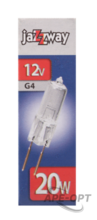 Изображения товара Лампа галогенная капсульная 20Вт 12В G4 PH-JC clear | 3322540 | Jazzway