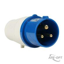 Изображения товара Вилка 023-32А-6h-220AC-2P+PE-IP44 | 222736 | КЭАЗ