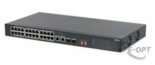Изображения товара DH-S3226-24ET-240 - 24-портовый неуправляемый коммутатор с РоЕ