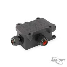 Изображения товара Коробка распределительная герметичная MG Box S-4 IP68 110х80х38мм, вводы М16 - 4 шт., негорючая, ЗВИ 3пары 0,5–2,5 мм.кв