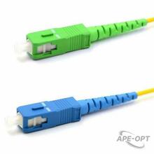 Изображения товара Патч-корд оптический переходной (SM), 9/125 (OS2), SC/APC-SC/UPC, (Simplex), LSZH, 2м | 50-2051 | REXANT