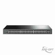 Изображения товара TL-SG3452X - 48-портовый гигабитный управляемый коммутатор уровня 2+ с четырьмя слотами SFP+ 10 Гбит/с