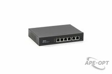 Изображения товара 4071 SKAT PoE-4E-2E v.2 коммутатор PoE Plus, мощность 65Вт, порты: 4-Ethernet PoE, 2-Uplink