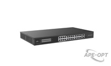 Изображения товара NSW3000-24T1GT1GC-POE-IN - L2, Управляемый коммутатор, управление на веб-интерфейсе и на приложении, 24 сетевых портов?100Mbps ports (RJ45)+1?1000Mbps порт(RJ45)+1?1000Mbps комбинированный порт