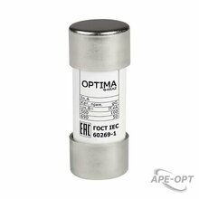 Изображения товара Вставка плавкая цилиндрическая OptiFuse CF22-100-gG-В4 | 379371 | КЭАЗ