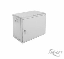 Изображения товара ШРН-Э-9.350.1 - Шкаф телекоммуникационный настенный разборный 9U (600 × 350) дверь металл ЦМО