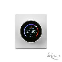Изображения товара Терморегулятор ROUND Wi-Fi с/у перламутр | KR-78-0728-1 | Kranz