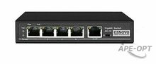 Изображения товара SW-8050/D - Коммутатор/удлинитель Gigabit Ethernet с PoE на 5 портов