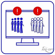 Изображения товара Программное обеспечение TRASSIR Queue Monitor - модуль визуального отображения очередей по кассам