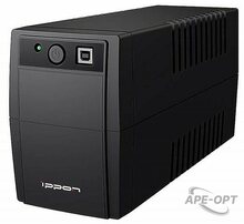 Изображения товара Источник бесперебойного питания Ippon Back Basic 650 Euro 360Вт 650ВА черный (арт:383323)