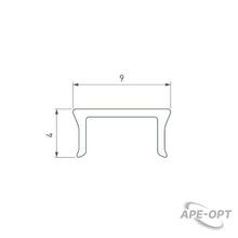 Изображения товара Экран PLINTUS-H54-2000 Opal (Arlight, Пластик) | 45438 | Arlight