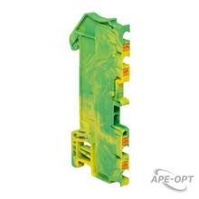 Изображения товара Клеммная колодка пружинная 1.5 Push-in 4 вывода земля| PIT-1,5-4-pe | EKF