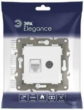 Изображения товара 14-3110-01 Розетка RJ45+TV, IP20, белый | Б0034314 | ЭРА