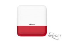 Изображения товара DS-PS1-E-WE (Red Indicator) - Беспроводной уличный оповещатель (AX PRO)