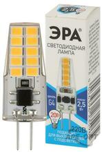 Изображения товара Лампа светодиодная LED-JC-2,5W-220V-SLC-840-G4 (диод, капсула, 2,5Вт, нейтр, G4) (20/500/24500) | Б0049092 | ЭРА