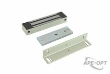 Изображения товара ML-295K с уголком - Электромагнитный замок, 12V DC, не более 0,47 A, усилие 300 кг