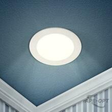 Изображения товара Светильник светодиодный встраиваемый downlight LED 1 12Вт 4000К белый круг | Б0017488 | ЭРА