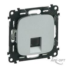 Изображения товара Valena ALLURE DIY Алюминий Розетка ТЛФ 1-ая (RJ11) | 753938 | Legrand