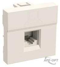 Изображения товара Розетка информационная RJ-45 UTP кат.5e, 2 модуля
