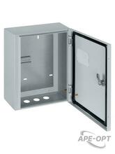 Изображения товара Щит учета ЩУ-3ф/1-0 (1 дверь) (395х310х150) IP54 Народный эконом | SQ0905-3203 | TDM