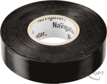 Изображения товара Изолента NIT-A19-20/BL чёрная | 71110 | Navigator
