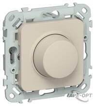 Изображения товара FLITE Светорегулятор проходной LED (для светодиодных ламп и КЛЛ) 250Вт СС16-5-1-ФлЛ льняной | FI-D22-0250-P-K88 | IEK