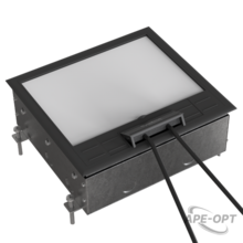 Изображения товара MultiDesk Люк на 12 модулей IP40 для бетонных полов с монтажной коробкой, тип MDK10 | MDK10212 | SE