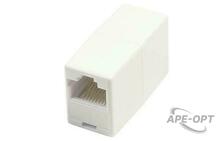 Изображения товара Проходной адаптер кат.5E UTP, RJ45-RJ45, тип Keystone Jack | CS7-1C5EU | ITK