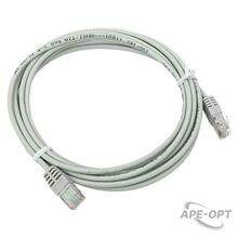 Изображения товара Патч-корд TERACOM PRO Cat.5E неэкранированный UTP оболочка PVC серый (3,0м) | TRP-5EUTP-PVC-3M-GY | EKF