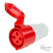 Изображения товара Розетка 224 переносная 3Р+РЕ 32А 380В IP44 | 11-8922 | REXANT