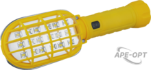 Изображения товара Фонарь светодиодный рабочий 93 868 NPT-W16-3AA для работы 18LED,4Вт+1LED,1Вт 2реж