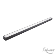 Изображения товара Светильник светодиодный линейный PSO-02 40w 4000K BLACK 1200мм x 50мм IP40 | .5059160 | Jazzway