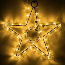 Изображения товара Фигура ARD-STAR-M4-200x220-36LED Warm (230V, 2.5W) (Ardecoled, IP65) | 034250 | Arlight