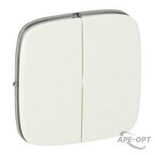 Изображения товара Valena ALLURE Белый Клавиша 2-ая | 755025 | Legrand