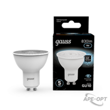 Изображения товара Лампа светодиодная MR16 9W 830lm 4100K GU10 LED 1/10/100 | 101506209 | Gauss