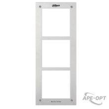 Изображения товара DHI-VTOF003 - Металлическая рамка для 3-х модулей панели VTO2000A-C(B/F/K/R)