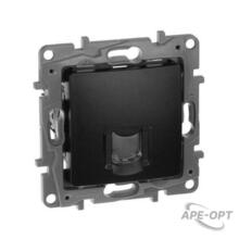 Изображения товара Etika Антрацит Розетка компьютерная RJ45 6 кат