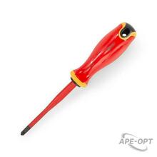 Изображения товара Отвертка диэлектрическая PZ/FL2x100 серия СЛИМ | 103014 | КВТ