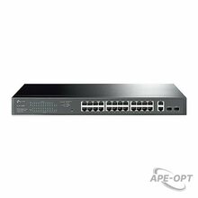 Изображения товара TL-SG1428PE - Easy Smart 28‑портовый гигабитный коммутатор TP-Link с 24 портами PoE+