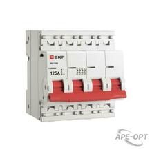 Изображения товара Выключатель нагрузки ВН-125N 4Р 125А PROXIMA EKF | S1254125 | EKF