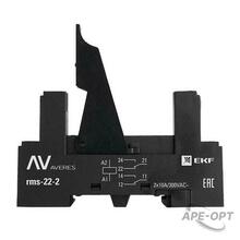 Изображения товара Разъем для реле РM slim 22/2 AVERES | rms-22-2 | EKF