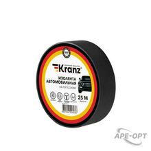 Изображения товара Изолента автомобильная KRANZ полиэстер, 0.17х25 мм, 25 м |KR-09-2916-1 | Kranz